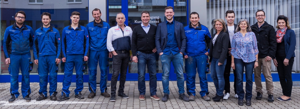 Teamfoto Autohaus Marcher